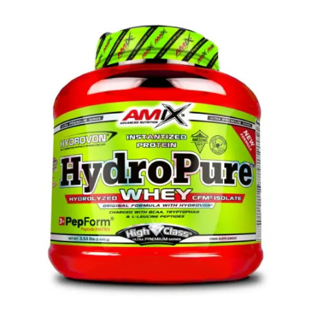 AMIX HydroPure™ Whey / 1.6kg / Strawberry yogurt / 1.6g.