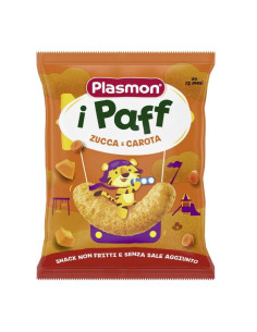 Хрупанки Plasmon - Paff, морков и тиква