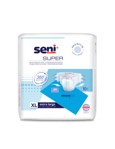 Пелени за възрастни Seni Super, XL, 10бр.