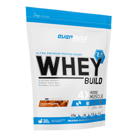 EVERBUILD Whey Protein Build 2.0 / Bag / Choco Nut Spread / 1g.