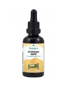 Енурезис херб, екстракт за деца и възрастни, Herbalkan, 50 мл