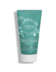 Дълбоко почистваща еко - скраб с бреза за мазна и комбинирана кожа Lumene PUHDAS Deeply Purifying Birch Scrub