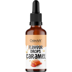 OstroVit Овкусяващи капки с аромат на карамел (185 дози) 30 ml