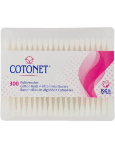 300 бр. клечки за уши, биоразградими COTONET 1683CT