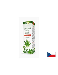 Конопено масло + Витамин E Здрави стави, еластична кожа и хормонален баланс 200 ml