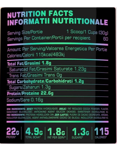 Hydro X5 | 100- Hydrolyzed Whey