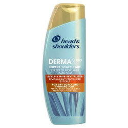 HEAD & SHOULDERS DermaXPro Подсилващ, шампоан против пърхот, 300 мл