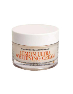 Озаряващ и изсветляващ аква-крем с лимон, ниацинамид и арбутин Chamos Acaci Lemon Ultra Whitening Cream