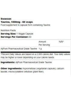Taurine 1000 mg 2