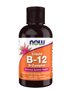 NOW Vitamin B-12 Complex Liquid 60ml.