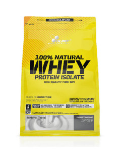 OLIMP 100- Natural Whey Protein Isolate / Unflavored / 0.6g.
