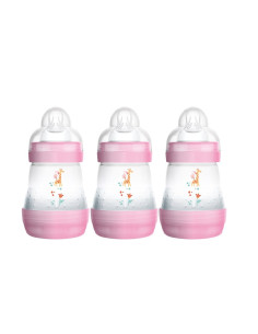 Комплект шишета MAM Easy Start Anti-Colic Bottle 160ml 3бр розови