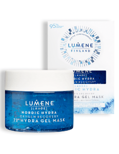 72h Дълбоко хидратираща аеро-гел маска за всеки тип кожа Lumene NORDIC HYDRA Lahde