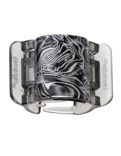 Щипка за коса средна арт сребро Linziclip MIDI