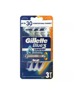 GILLETTE Blue3 Comfort, еднократна, самобръсначка, 3бр.