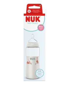NUK First Choice РР Шише Temperature control 360мл. силикон 6-18мес., р-р XL, Кенгуру