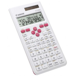 Калкулатор Canon - F-715SG, 12-разряден, бял с розови копчета