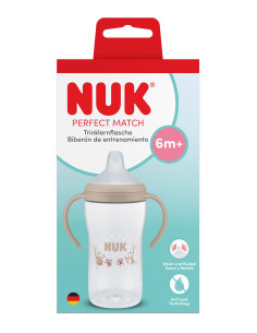 NUK Perfect Match Шише за сок 260 мл., 6+мес., Маймуна