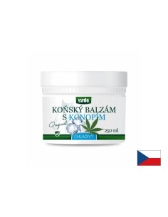 Охлаждащ конски балсам с конопено масло При болка в ставите и мускулите 250 ml