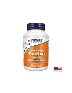 Таурин Здраво сърце и клетъчна енергия, 1000 mg, 100 капсули