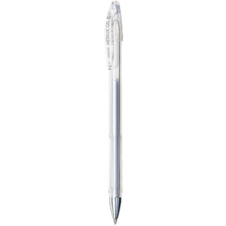 Химикалка с гелово мастило Penac FX-3 - Silver, 0.8 mm