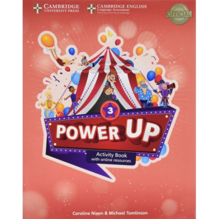 Power Up Level 3 Activity Book with Online Resources and Home Booklet / Английски език - ниво 3: Тетрадка с онлайн материали