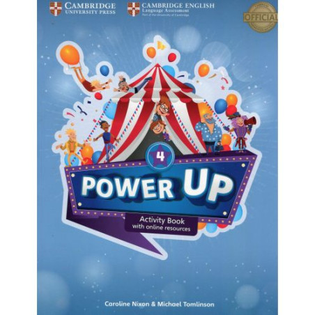 Power Up Level 4 Activity Book with Online Resources and Home Booklet / Английски език - ниво 4: Тетрадка с онлайн материали