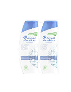 HEAD-SHOULDERS Пакет Класик, шампоан, 2бр. х 330 мл.