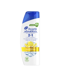 HEAD-SHOULDERS Цитрус 2в1, шампоан, 330 мл