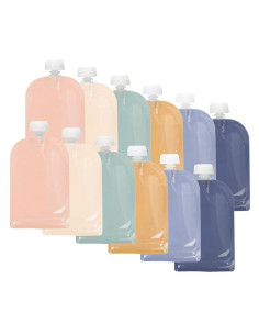 Комплект торбички за храна Jane за многократна употреба, 12бр., 100мл