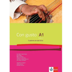 Con gusto A1 - Tomo 2: Cuaderno de ejercicios / Тетрадка по испански език - ниво А1: Част 2. Учебна програма 2025/2026 (Клет)