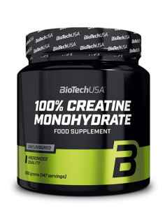 BIOTECH USA 100- Creatine Monohydrate / 0.5g.