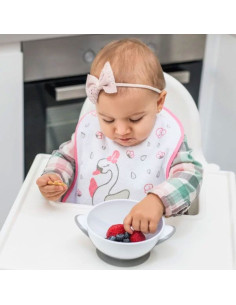 Купа с капак и лъжичка Babyono Suction bowl 1063 2