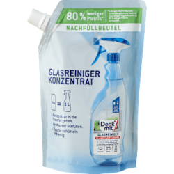 Почистващ препарат за стъкло, пълнител, 333 ml