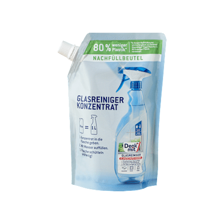 Почистващ препарат за стъкло, пълнител, 333 ml