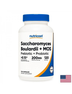 Сахаромицес буларди 250 mg + олигозахариди 200 mg За стомашно-чревен баланс 120 капсули