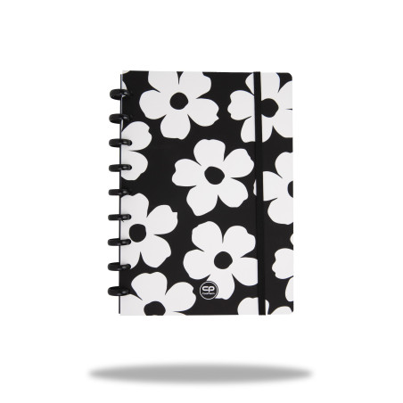 Тетрадка B5 Coolpack малки квадратчета FLORES JASMINE