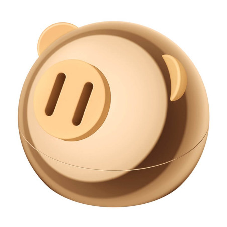 Ароматизатор за автомобил с формата на прасе и четири аромата - Baseus Little Fragrant Pig Fragrance Holder (SUXUN-XZ0V) (златис