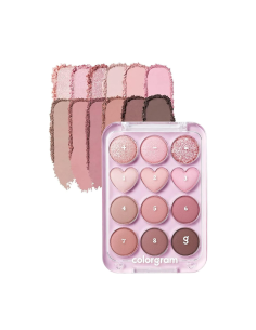 Colorgram PIN POINT EYESHADOW PALETTE 02 PINK+MAUVE