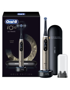 ORAL-B iO 10 Gold Edition, електрическа четка за зъби, лунно златисто