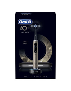 ORAL-B iO 10 Gold Edition, електрическа четка за зъби, лунно златисто 2