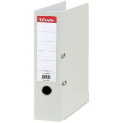 Класьор Esselte Eco - А4, 7.5 cm, РР, метален кант, сменяем етикет, бял