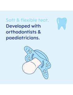 Залъгалка MAM Original I Love Mummy, 2-6 м., 2 бр. 2