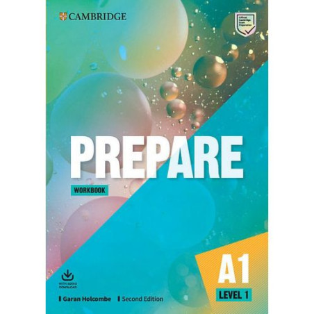 Prepare! Level 1 Workbook with Audio Download (2nd edition) / Английски език - ниво 1: Учебна тетрадка с аудио
