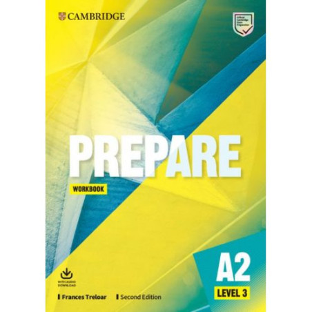 Prepare! Level 3 Workbook with Audio Download (2nd edition) / Английски език - ниво 3: Учебна тетрадка с аудио
