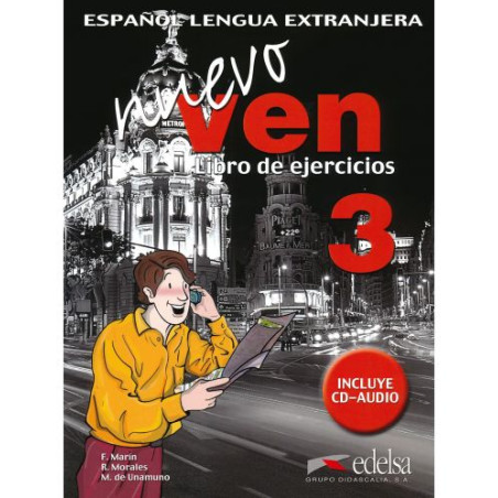 Nuevo Ven - ниво 3 (B2 - B2+): Учебна тетрадка по испански език за 10. клас (Edelsa)