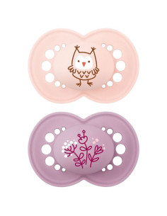 Залъгалки MAM Colours Of Nature, 2 бр., 6 м.+