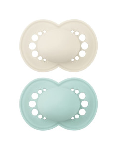 Залъгалки МАМ Original Nature Plain Matt Uni, 2бр., 0 м+