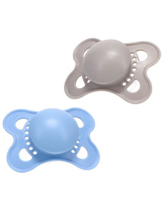 Залъгалки MAM Colours Of Nature Plain Matt Sky, 2бр., 0 м+