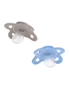 Залъгалки MAM Colours Of Nature Plain Matt Sky, 2бр., 0 м+ 2